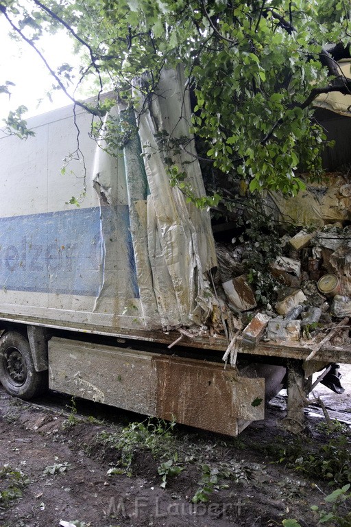 Schwerer VU A 3 Rich Oberhausen Hoehe AK Leverkusen P378.JPG - Miklos Laubert